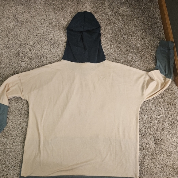 Womens Bibi colorblock Hoodie size xl - Picture 3 of 6